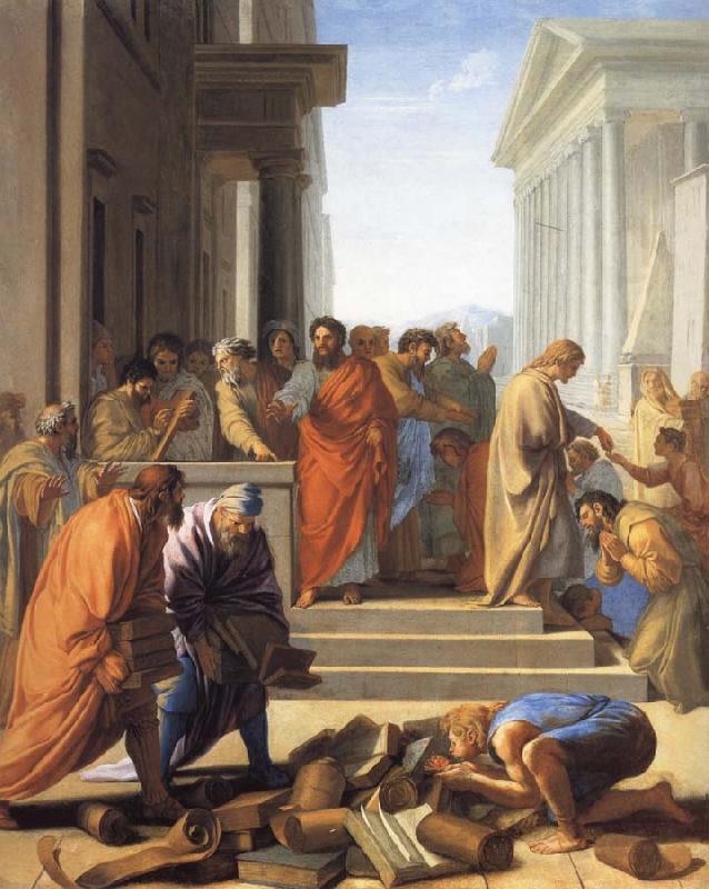 Eustache Le Sueur Saint Paul Preaching at Ephesus